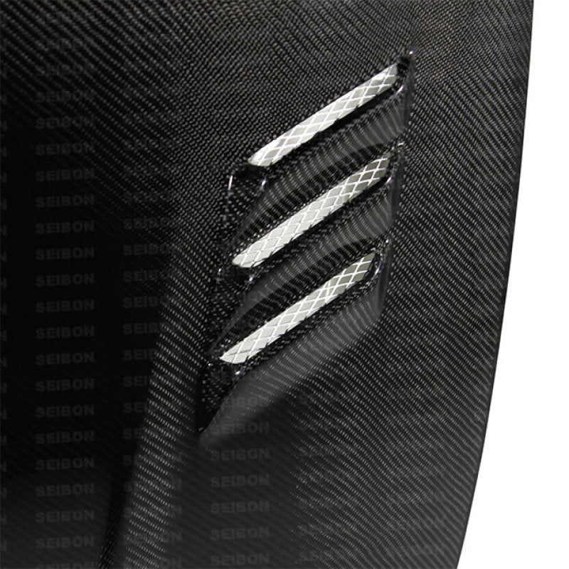 Seibon 09-12 Nissan 370z/Fairlady Z (Z34) BD-style Carbon Fiber Hood-thumbmail-1