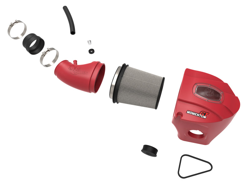 aFe POWER Momentum GT Limited Edition Cold Air Intake 11-17 Dodge Challenger/Charger SRT - Red-thumbmail-6