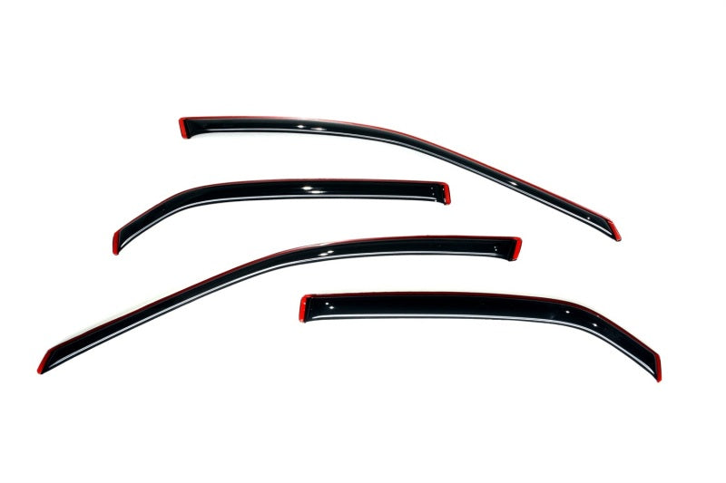 AVS 98-02 Honda Accord Ventvisor In-Channel Front & Rear Window Deflectors 4pc - Smoke-thumbmail-3