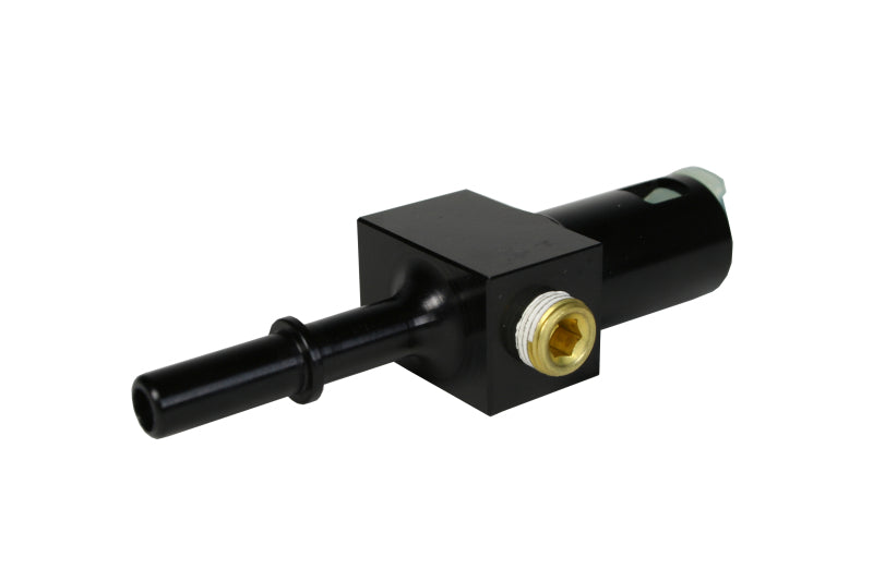 Aeromotive 5/16in Quick Connect with AN-06 port and 1/8in gauge port-thumbmail-1
