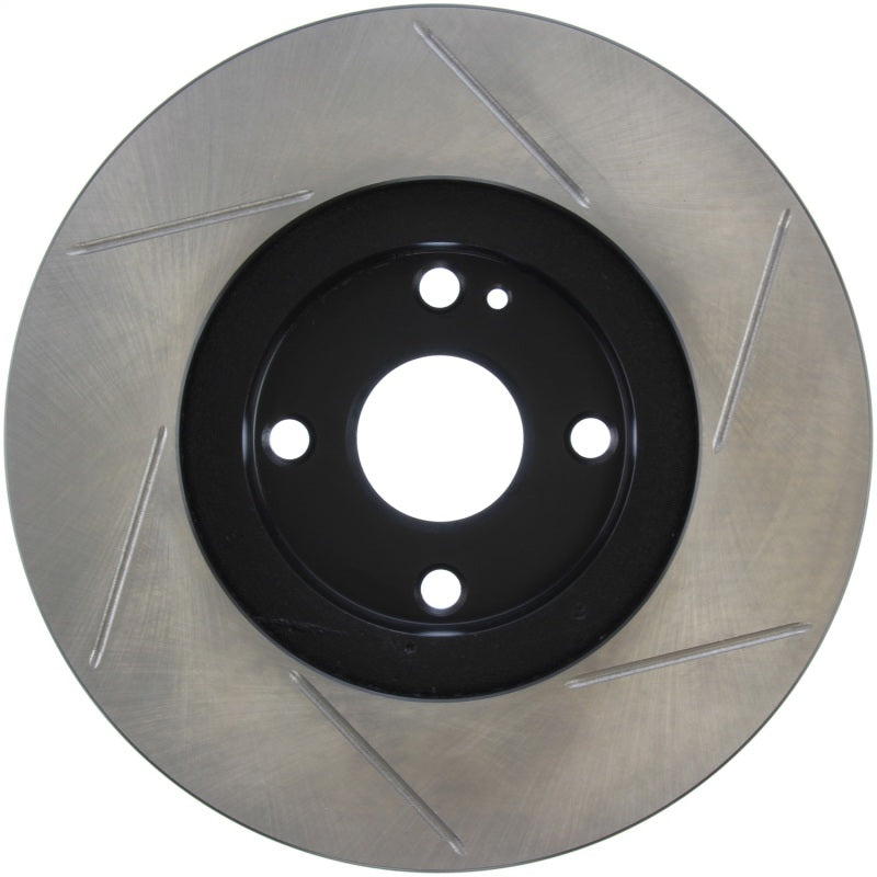 StopTech Power Slot 01-05 Mazda Miata Sport Suspension/Turbo SportStop Slotted Front Right Rotor-thumbmail-4