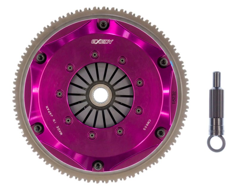 Exedy 2010-2012 Hyundai Genesis Coupe L4 Hyper Twin Cerametallic Clutch Sprung Center Disc-thumbmail-2
