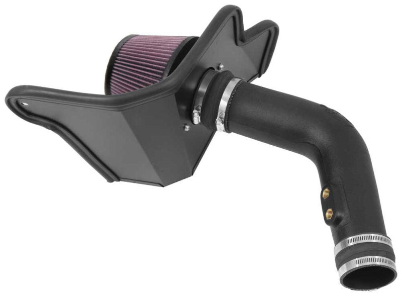 K&N 15-17 Ford Mustang 3.7L V6 F/I Performance Intake Kit-thumbmail-5