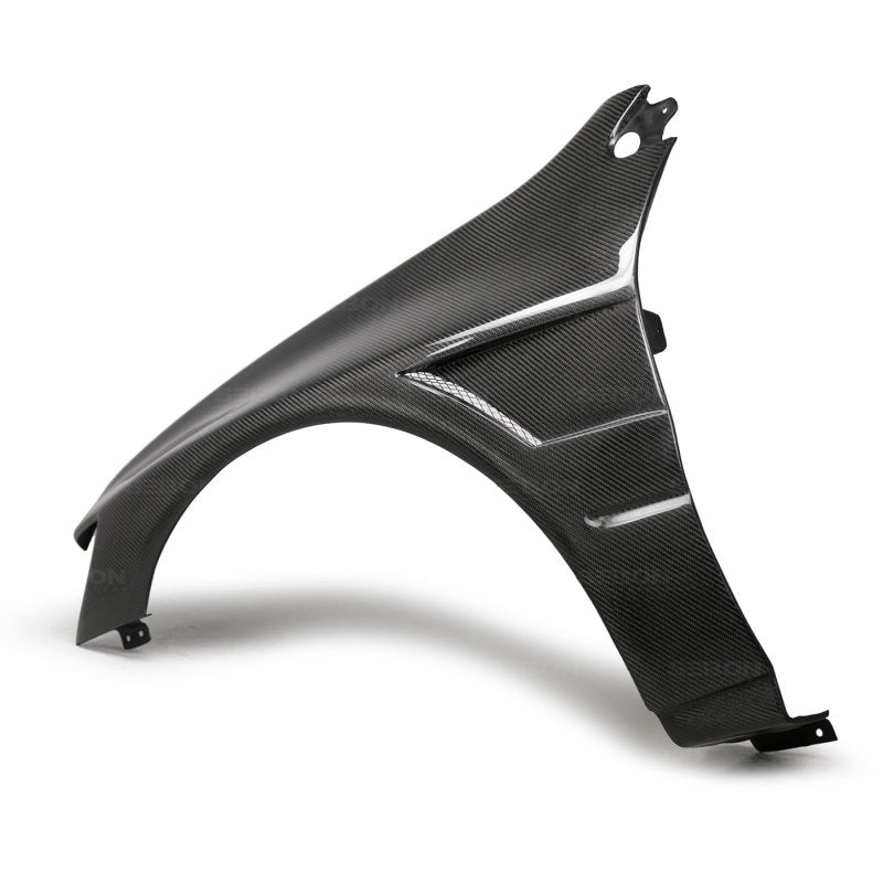 Seibon 03-07 Mitsubishi Evo 8 & IX 10mm Wider Carbon Fiber Fenders-thumbmail-6