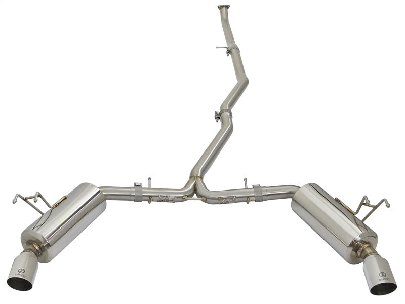 aFe POWER Takeda 16-17 Honda Civic I4-1.5L (t) 2.25-2.5in 304 SS CB Dual-Exit Exhaust Polish Tip-thumbmail-5