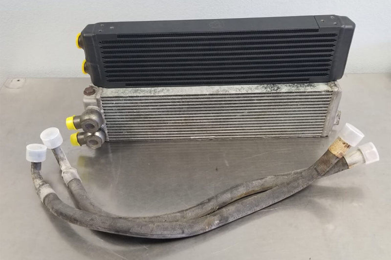 CSF Universal Dual-Pass Oil Cooler (RS Style) - M22 x 1.5 - 24in L x 5.75in H x 2.16in W-thumbmail-7