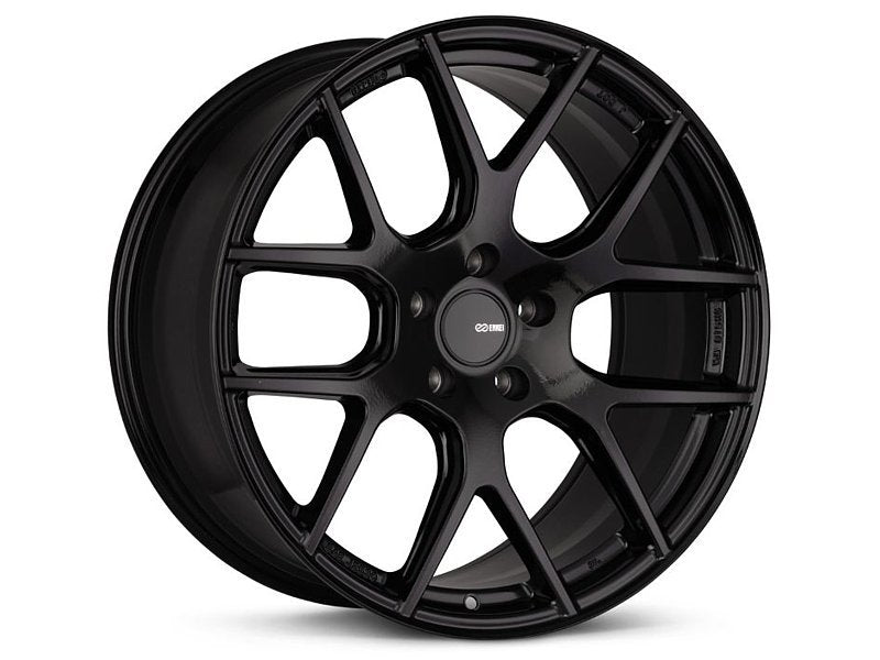 Enkei XM-6 18x8 5x120 40mm Offset 72.6mm Bore Gloss Black Wheel-thumbmail-1