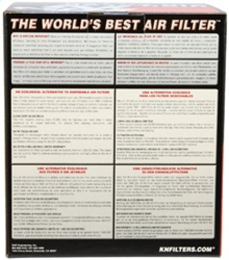 K&N Universal Air Filter 4in Flange / 5-3/8in Base / 4-1/2in Top / 6in Height-thumbmail-7