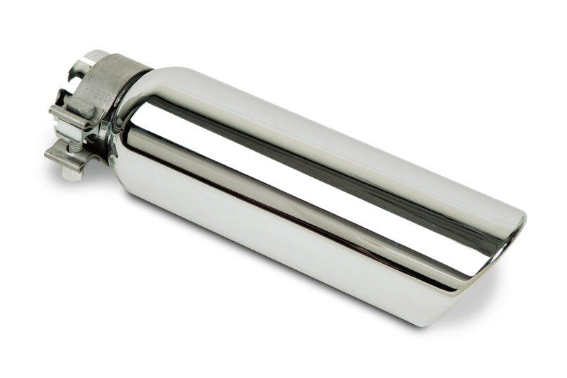 Go Rhino Exhaust Tip - Chrome - ID 4in x L 14in x OD 5in-thumbmail-1