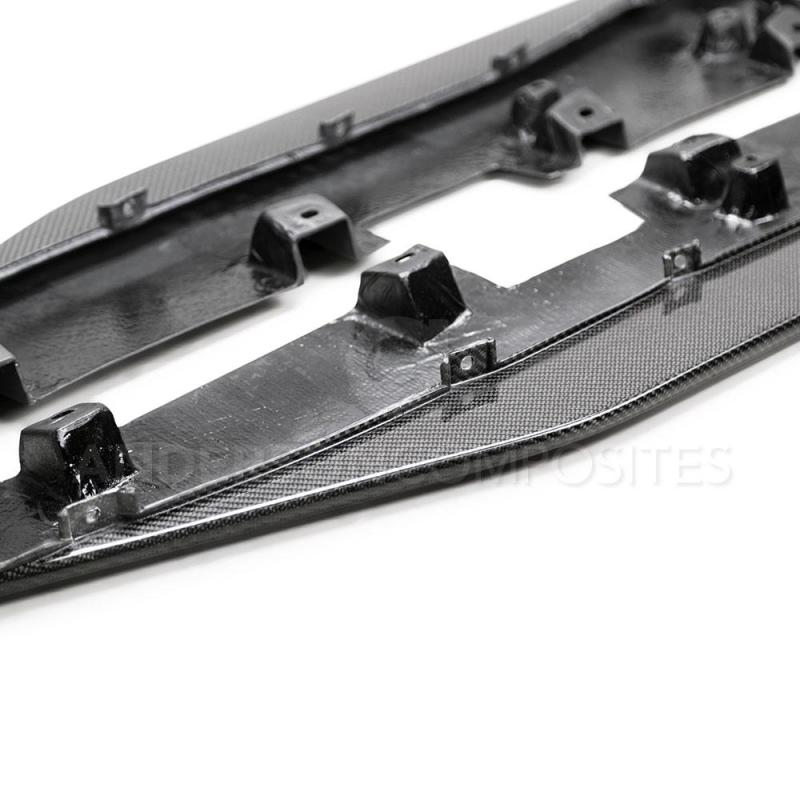 Anderson Composites 2020 Ford Mustang/Shelby GT500 Carbon Fiber Side Splitters-thumbmail-2