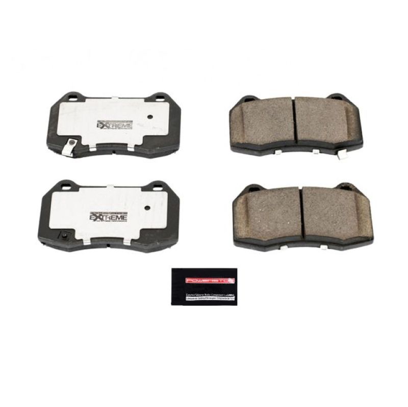 Power Stop 03-04 Infiniti G35 Front Z26 Extreme Street Brake Pads w/Hardware-thumbmail-1