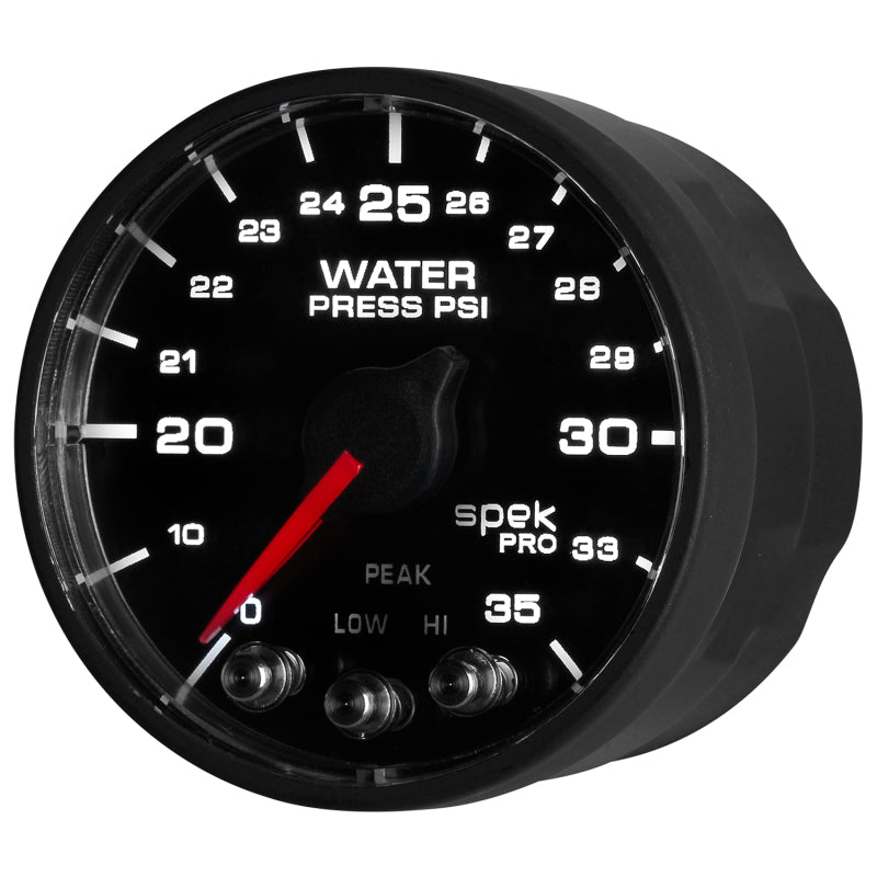Autometer Spek-Pro - Nascar 2-1/16in Water Press 0- 35 psi Bfb Sp-thumbmail-2