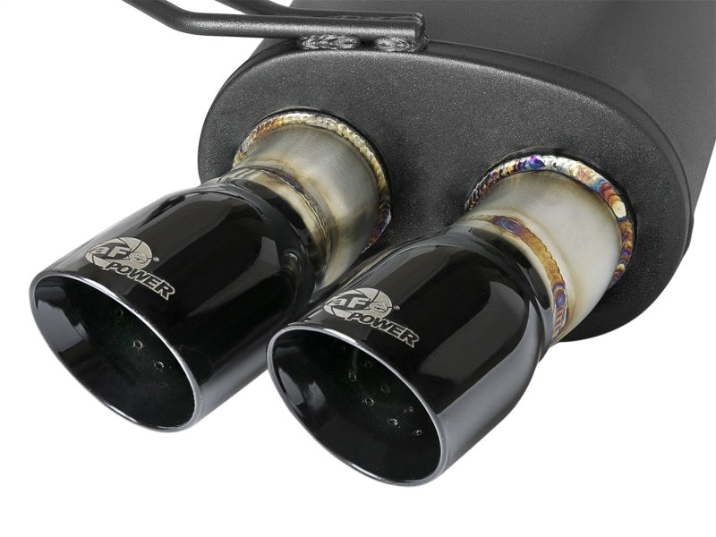 aFe MACH Force-Xp 2-1/2in 304 SS Cat-Back Exhaust w/ Black Tips 05-08 BMW Z4 M Coupe (E86) L6 3.2L-thumbmail-6