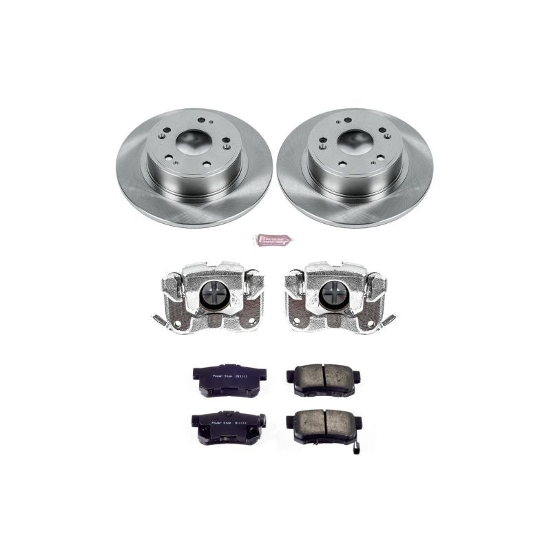 Power Stop 16-18 Acura ILX Rear Autospecialty Brake Kit w/Calipers-thumbmail-1