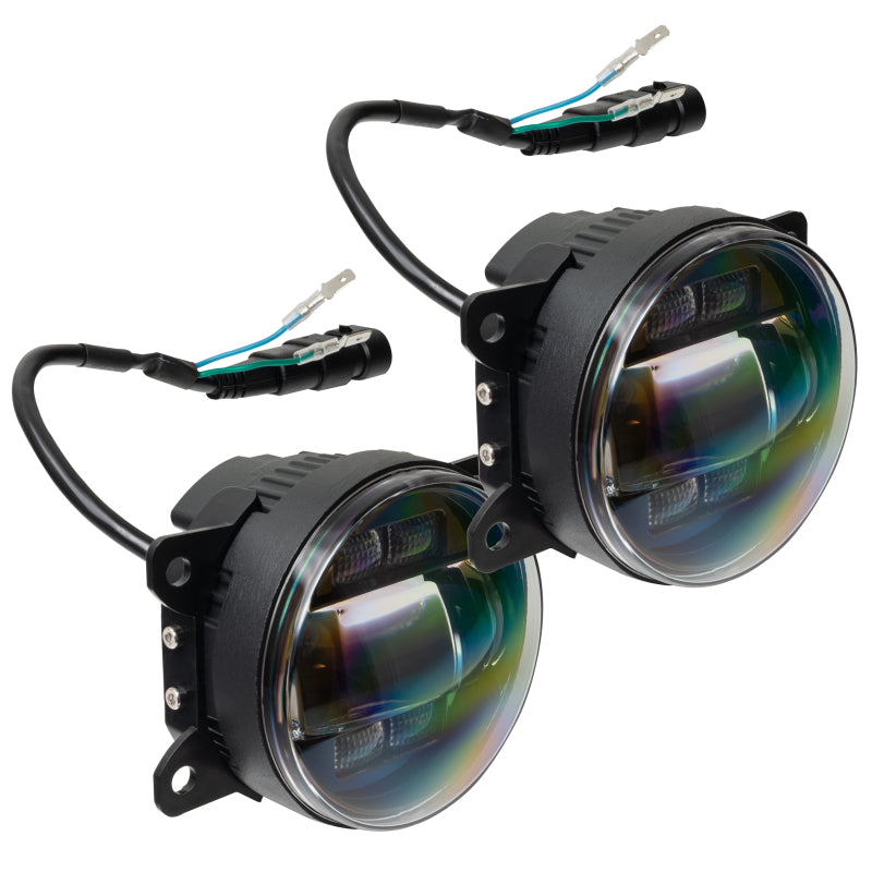 Oracle 4in High Performance LED Fog Light (Pair) - 6000K-thumbmail-3