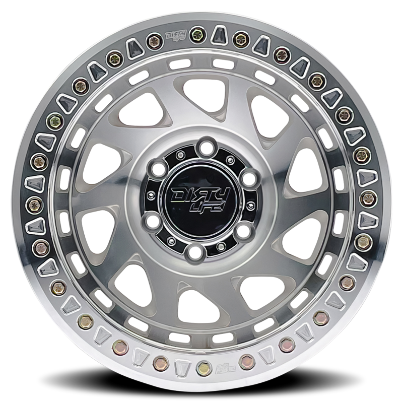Dirty Life 9313 Enigma Race 17x9 / 6x135 BP / -38mm Offset / 87.1mm Hub Machined Wheel-thumbmail-1