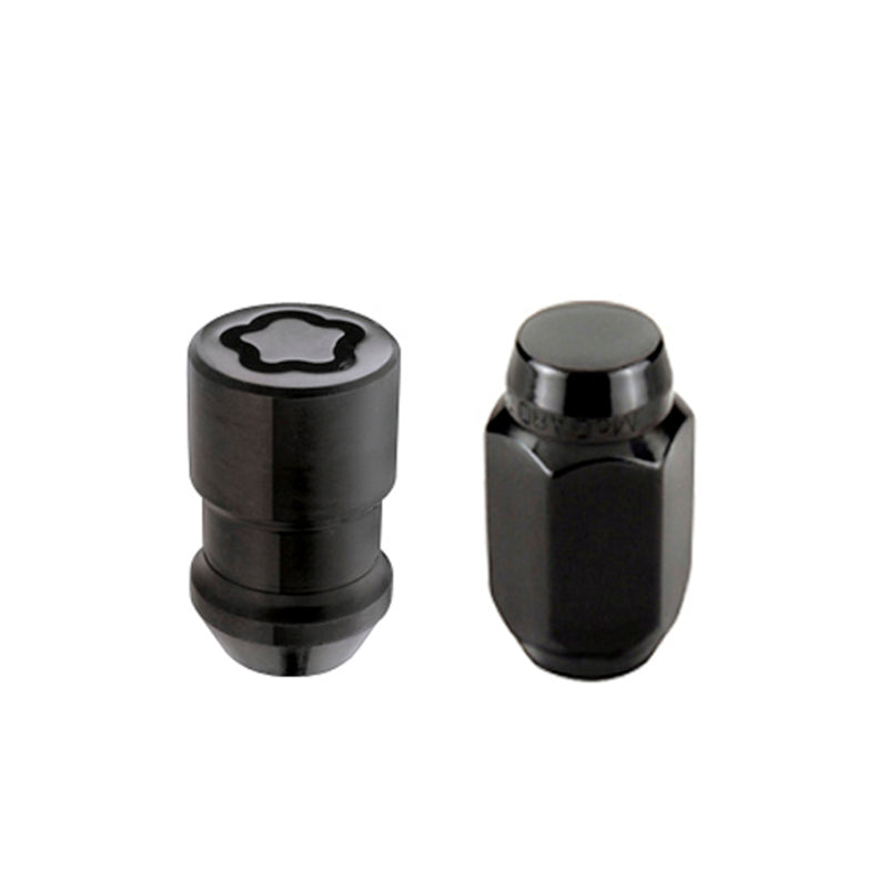 McGard 5 Lug Hex Install Kit w/Locks (Cone Seat Nut) 1/2-20 / 13/16 Hex / 1.5in. Length - Black-thumbmail-2