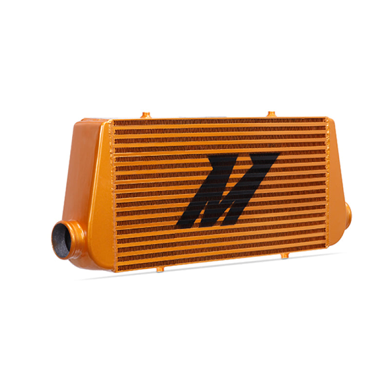 Mishimoto Universal Gold R Line Intercooler Overall Size: 31x12x4 Core Size: 24x12x4 Inlet / Outlet-thumbmail-10