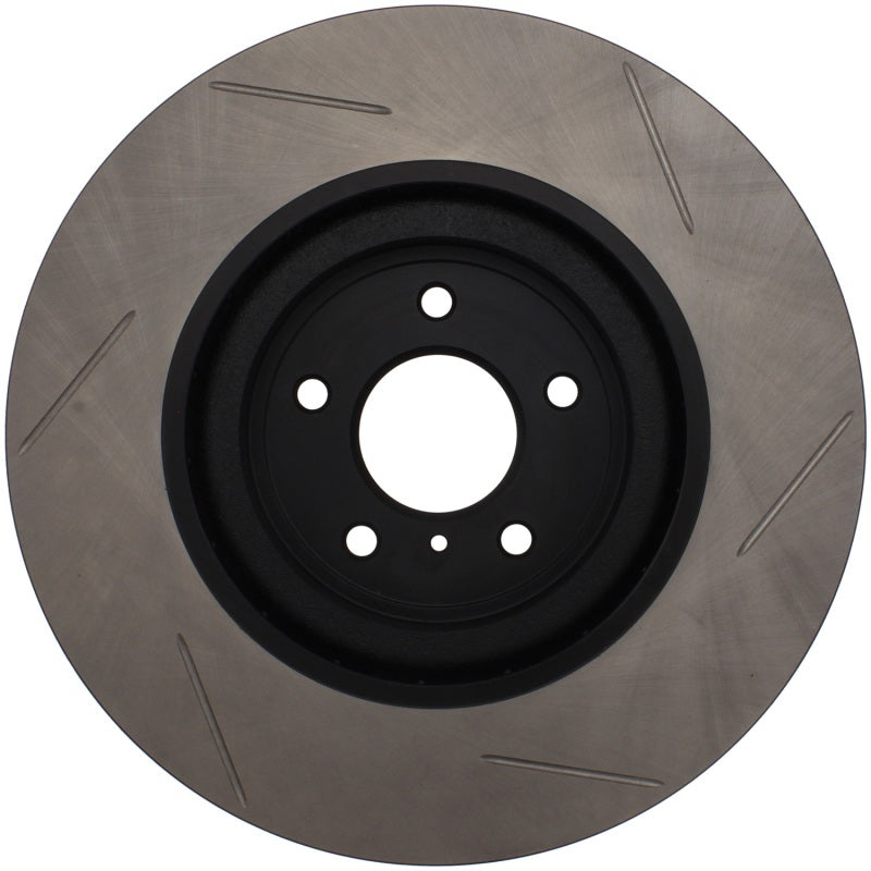 StopTech Power Slot Nissan 370z / Infiniti G37 SportStop Slotted Front Right Rotor-thumbmail-5