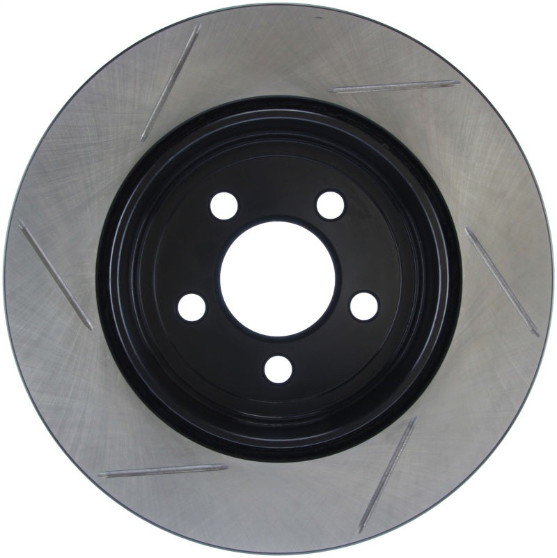 StopTech Power Slot 05 Chrysler 300C 5.7L V8 w/ Vented Rear Disc Rear Left SportStop Slotted Rotor-thumbmail-4