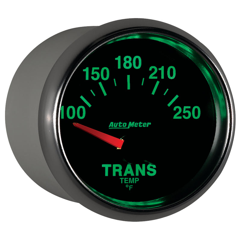 Autometer GS 52mm 100-250 Degree F Short Sweep Electronic Transmission Temperature Gauge-thumbmail-2