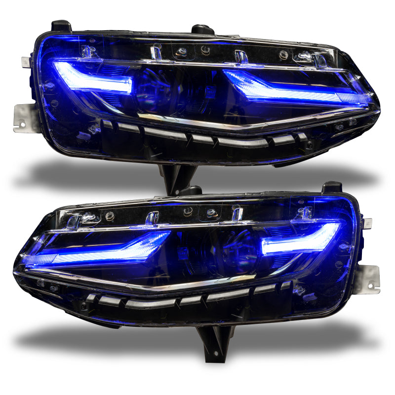 Oracle 19-21 Chevy Camaro LS/LT RGB+A Headlight DRL Upgrade Kit - ColorSHIFT w/ BC1 Controller-thumbmail-16
