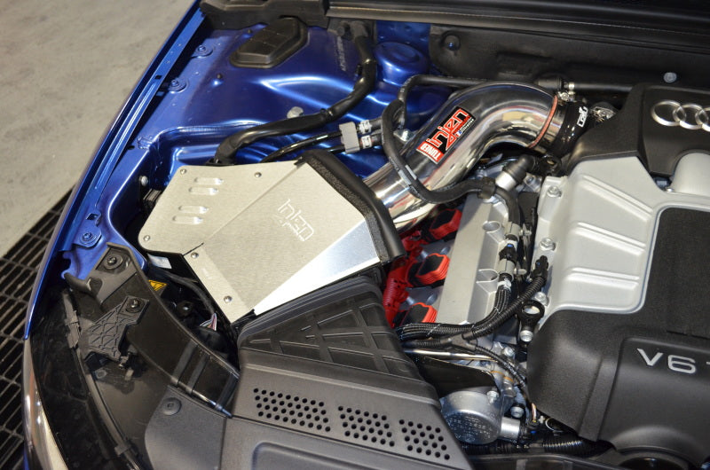 Injen 2015 Audi B8/S4 3.0L TFSI Supercharged Polished Short Ram Intake w/MR Technology & Heat Shield-thumbmail-3