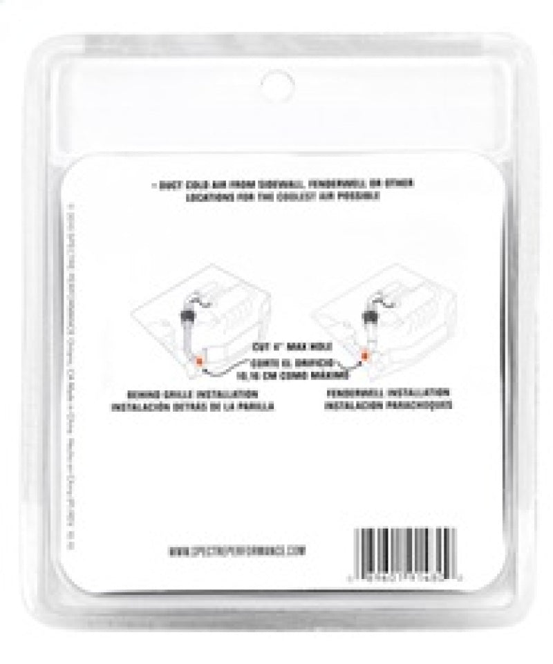 Spectre Intake Tube/Duct Mounting Plate (ABS) 4in. OD-thumbmail-6