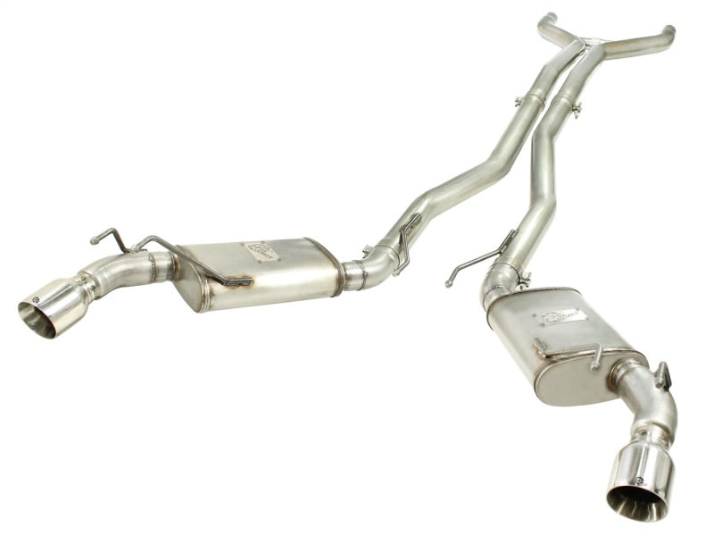 aFe MACHForce XP Exhaust 3in Stainless Stee CB/10-13 Chevy Camaro V8-6.2L (td) (pol tip)-thumbmail-2
