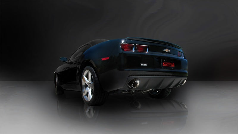 Corsa 10-14 Chevrolet Camaro Convertible SS 6.2L V8 Manual Polished Sport Cat-Back + XO Exhaust-thumbmail-3
