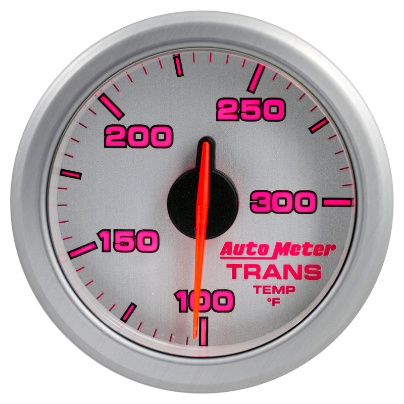 Autometer Airdrive 2-1/6in Trans Temperature Gauge 100-300 Degrees F - Silver-thumbmail-2