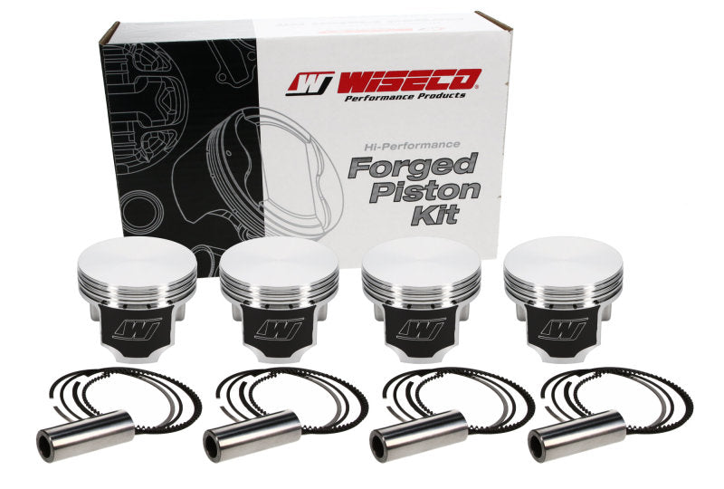 Wiseco Volkswagen KR/PL 1.8L 16V 81.00mm Bore 8.8:1 CR -1cc Dome Piston Set-thumbmail-1