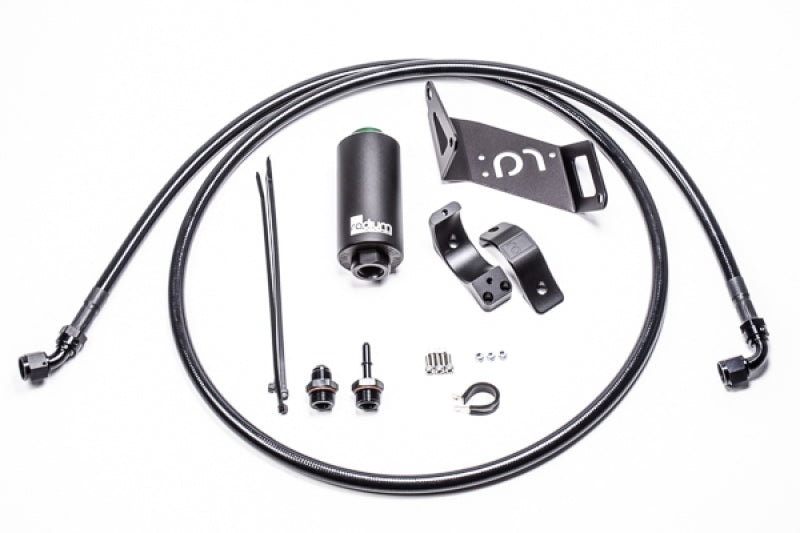 Radium Engineering BMW E9x Fuel Hanger Feed w. Stainless Filter-thumbmail-1