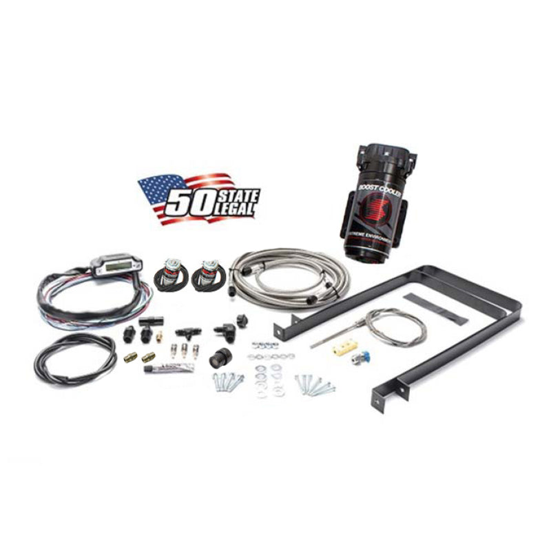 Snow Performance Univ. Stg 3 Boost Cooler Water Inj. Kit TD (SS Braided Line/4AN Fittings) w/o Tank-thumbmail-1