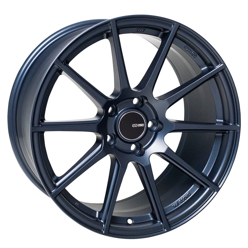 Enkei TS10 18x9.5 35mm Offset 5x114.3 Bolt Pattern 72.6mm Bore Dia Matte Blue Wheel (MOQ 40)-thumbmail-1