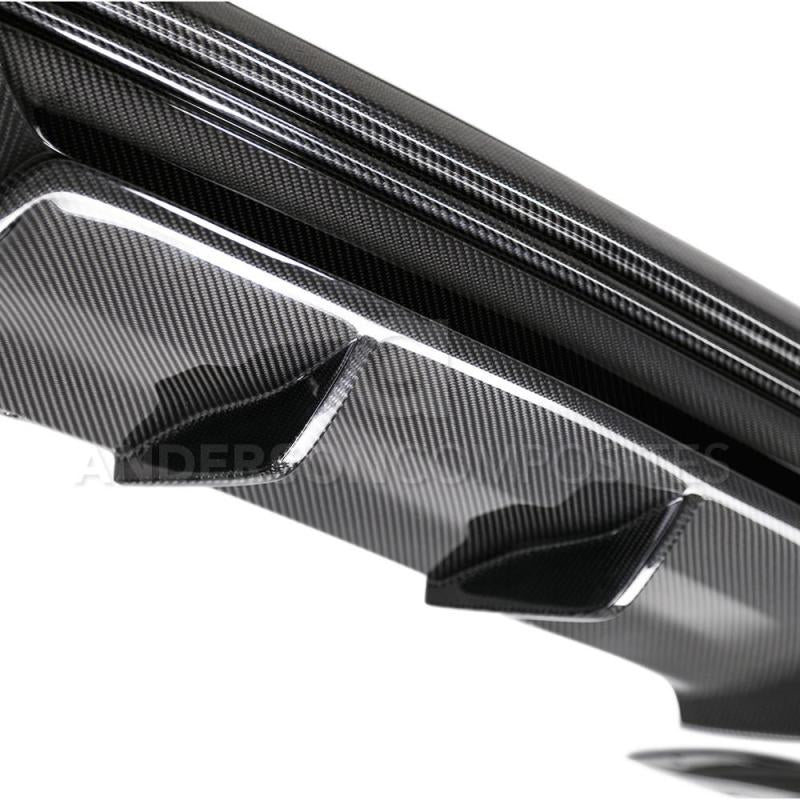 Anderson Composites 2016+ Chevy Camaro SS Type-AZ Carbon Fiber Rear Diffuser-thumbmail-5