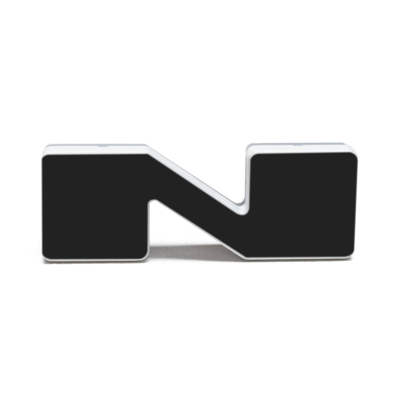 ORACLE Lighting Universal Illuminated LED Letter Badges - Matte Black Surface Finish - N-thumbmail-5