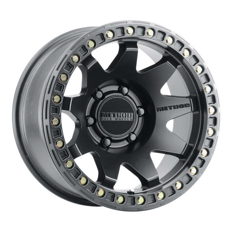Method MR108 17x9 -44mm Offset 6x5.5 106.25mm CB Matte Black w/BH-H24125-38 Wheel-thumbmail-2
