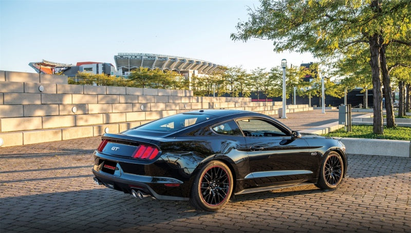 Corsa 15-16 Ford Mustang GT 5.0 3in Cat Back Exhaust Polish Quad Tips (Xtreme)-thumbmail-2