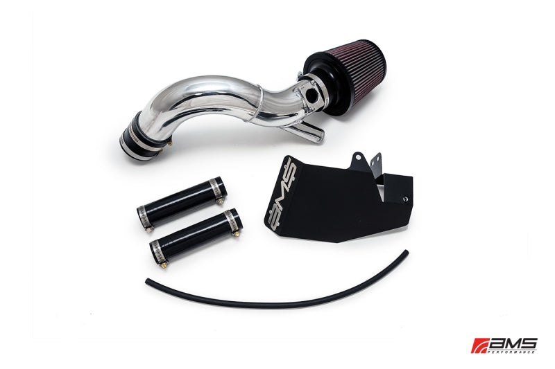 AMS Performance 08-15 Mitsubishi EVO X Replacement Intake Pipe w/MAF Housing & Bungs - Polished-thumbmail-2