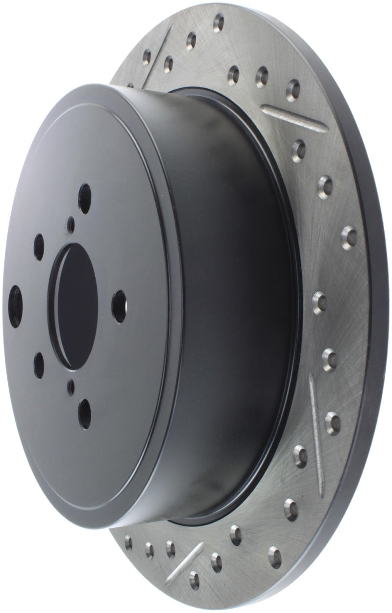 StopTech 08-10 Impreza WRX (Exc STi)/08-10 Impreza Coupe/Sedan Slotted & Drilled Right Rear Rotor-thumbmail-4
