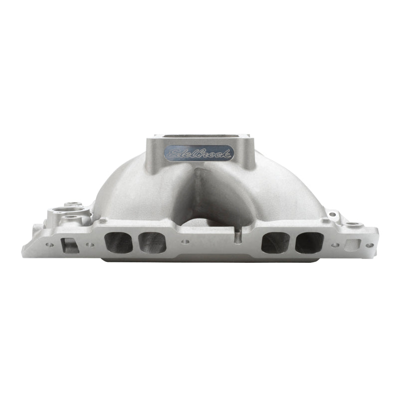 Edelbrock Manifold Chevy BB 9 8 Deck (Short) Super Victor 565 Thick Flange Rect Port Heads-thumbmail-10
