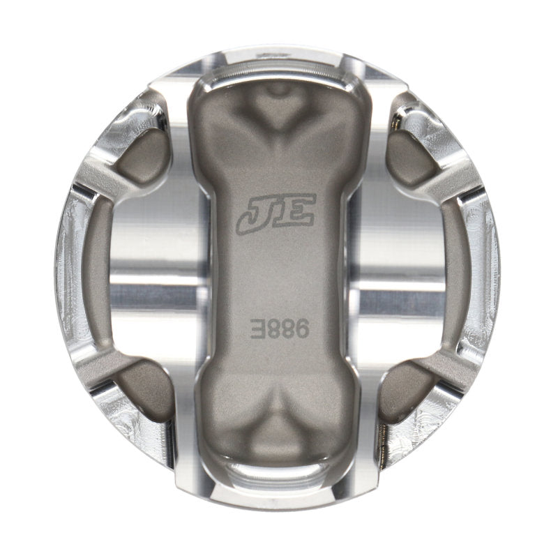 JE Pistons Ford 2.3L EcoBoost 88mm Bore -7.6cc Dish Piston Kit (Set of 4 Pistons)-thumbmail-4