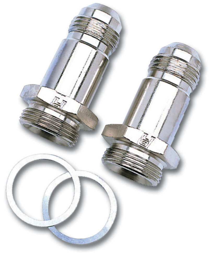 Russell Performance -8 AN Carb Adapter Fittings (2 pcs.) (Endura)-thumbmail-1