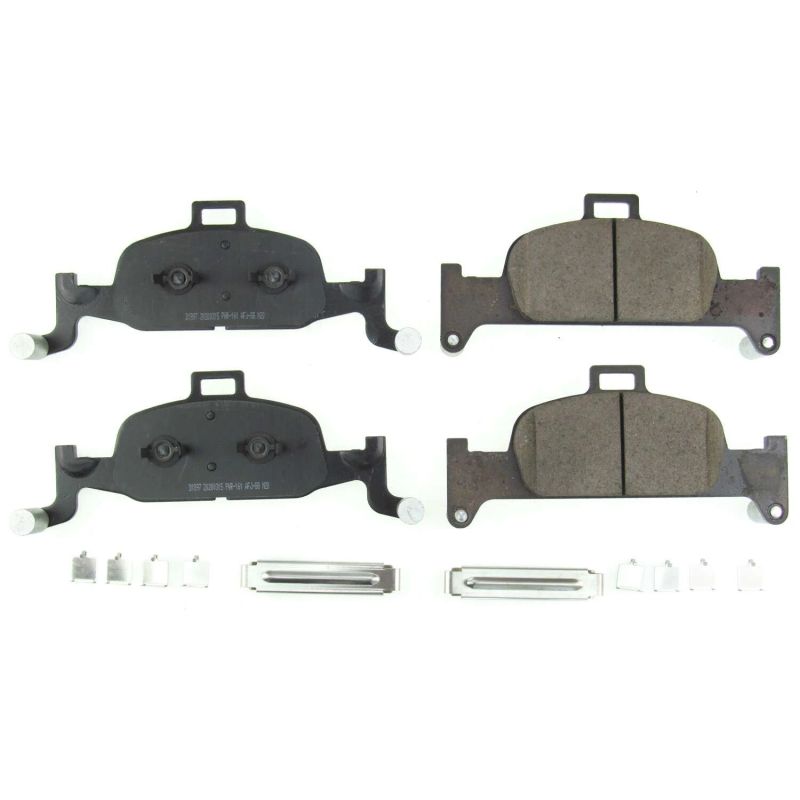 Power Stop 17-18 Audi A4 Front Z17 Evolution Ceramic Brake Pads w/Hardware-thumbmail-1