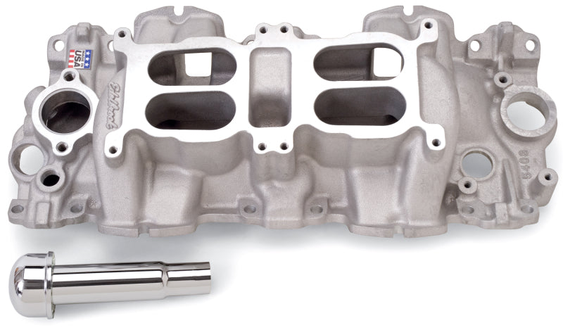 Edelbrock Performer RPM Dual-Quad for Chevrolet 348/409 Win Big Block Large Port-thumbmail-1