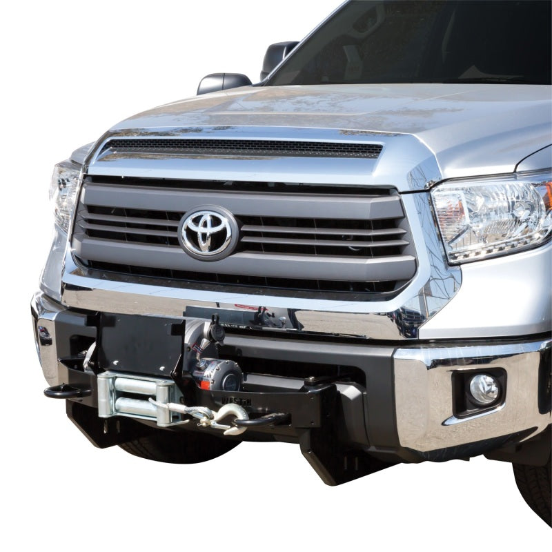 Westin MAX Winch Tray License Plate Bracket - Black-thumbmail-4