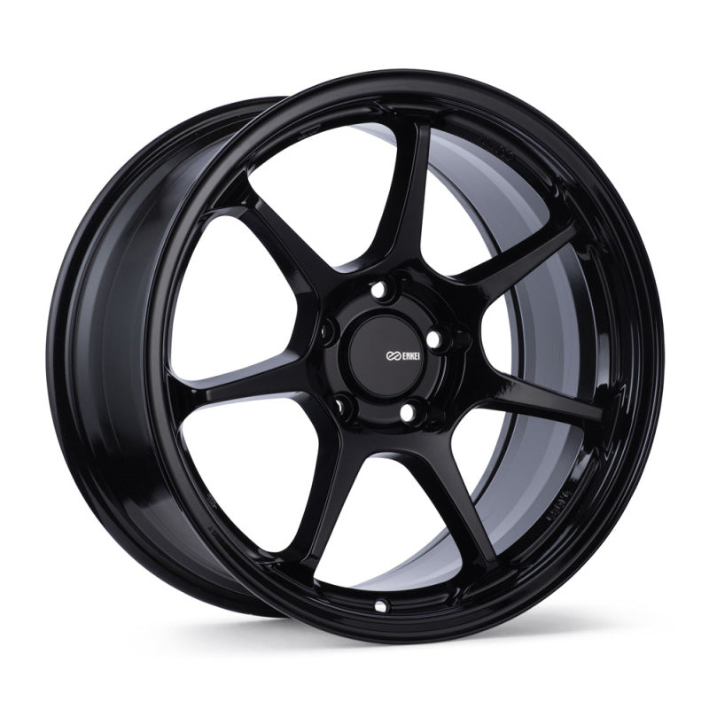 Enkei TS-7 18x8 5x100 45mm Offset 72.6mm Bore Gloss Black Wheel-thumbmail-1