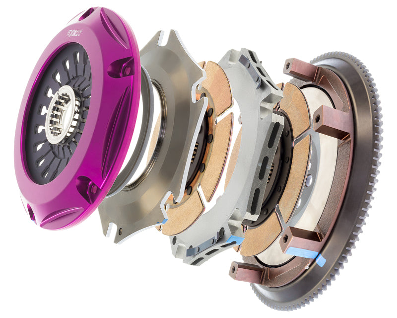 Exedy 1996-1996 Mitsubishi Lancer Evolution IV L4 Hyper Twin Cerametallic Clutch Sprung Center Disc-thumbmail-2