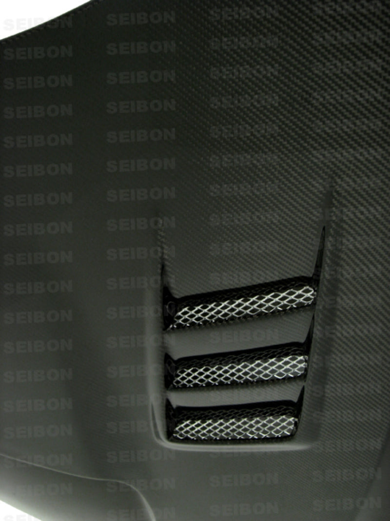 Seibon 08-09 Subaru WRX/STi CW-style Carbon Fiber Hood-thumbmail-2